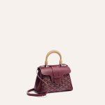 Goyard Saigon Souple Mini Bag Bordeaux